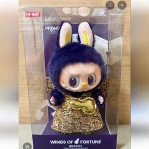 POP MART Labubu Wings of Fortune Vinyl Plush*NEW *